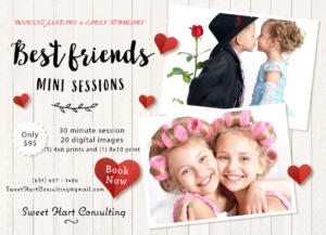2021-Best-Friends-Valentine-Wood-Hearts-Mini-Sessions